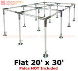 1" Flat Roof Canopy Fittings Kits