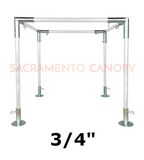 3/4" Flat Roof Canopy Fittings Kits