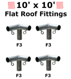 1-3/8" Flat Roof Canopy Fittings Kits