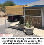 wall mounted awning to shade a window, diy canopy custom metal frameworks sacramento canopy
