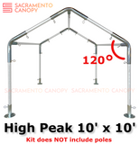 1-3/8" High Peak Canopy Fittings Kits