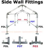 1-3/8" High Peak Canopy Fittings Kits