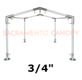 3/4" Low Peak Canopy Fittings Kits