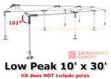 1" Low Peak Canopy Fittings Kits