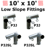 3/4" Low Slope Canopy Fittings Kits