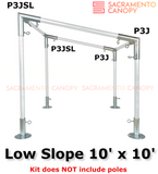 3/4" Low Slope Canopy Fittings Kits
