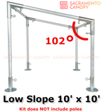 3/4" Low Slope Canopy Fittings Kits