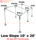 3/4" Low Slope Canopy Fittings Kits