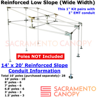 1" Reinforced Low Slope (Wide Width)