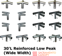 1" Reinforced Low Peak (Wide Width)