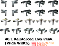 1" Reinforced Low Peak (Wide Width)