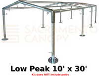 1-1/2" Low Peak Canopy Fittings Kits