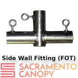 1" Low Slope with Center Legs Canopy Fittings Kits