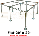 1-1/2" Flat Roof Canopy Fittings Kits