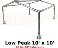 1" Low Peak Canopy Fittings Kits
